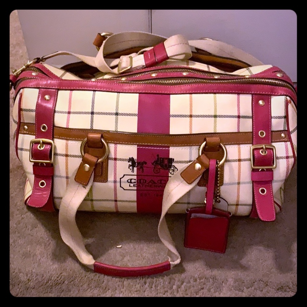 Coach duffle bag